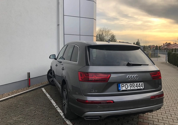 Audi Q7 cena 163900 przebieg: 167500, rok produkcji 2016 z Poznań małe 562